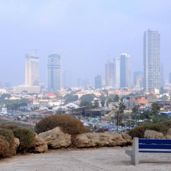 Foggy Tel Aviv